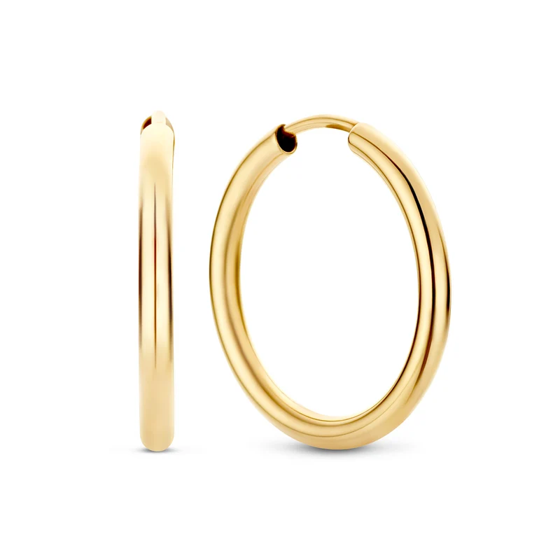 Beloro Jewels La Rinascente Constanza 9 karaat oorringen BO360050