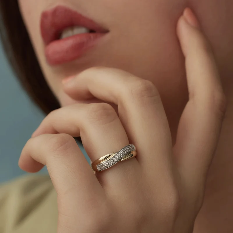 Beloro Jewels Monte Napoleone Stella 9 Karaat Ring BO330020-56