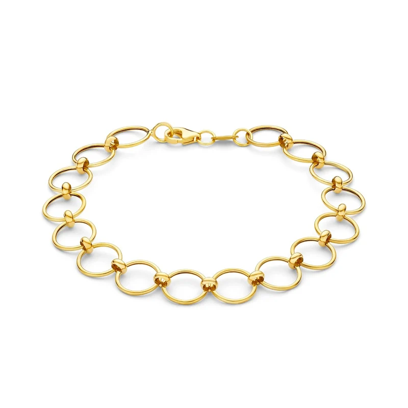 Beloro Jewels Della Spiga Alda 9 Karaat Armband BO320039
