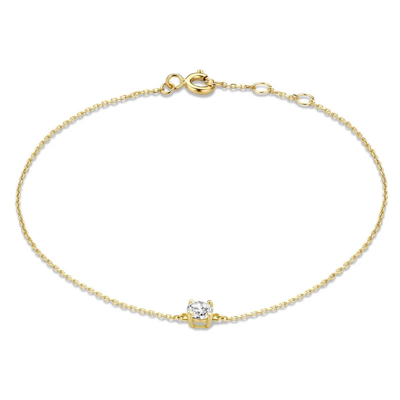Isabel Bernard Cadeau D'Isabel 14 Karaat Gouden Collier en Armband Giftset IB90029