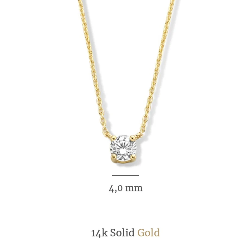 Isabel Bernard Cadeau D'Isabel 14 Karaat Gouden Collier en Armband Giftset IB90029