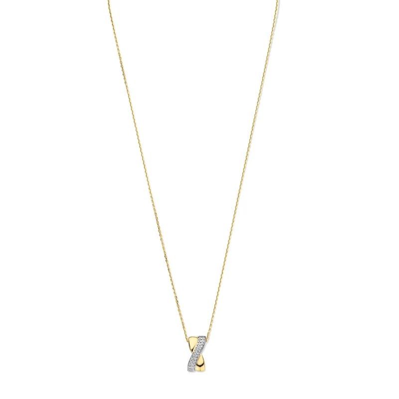 Beloro Jewels Monte Napoleone Stella 9 Karaat Ketting BO340030
