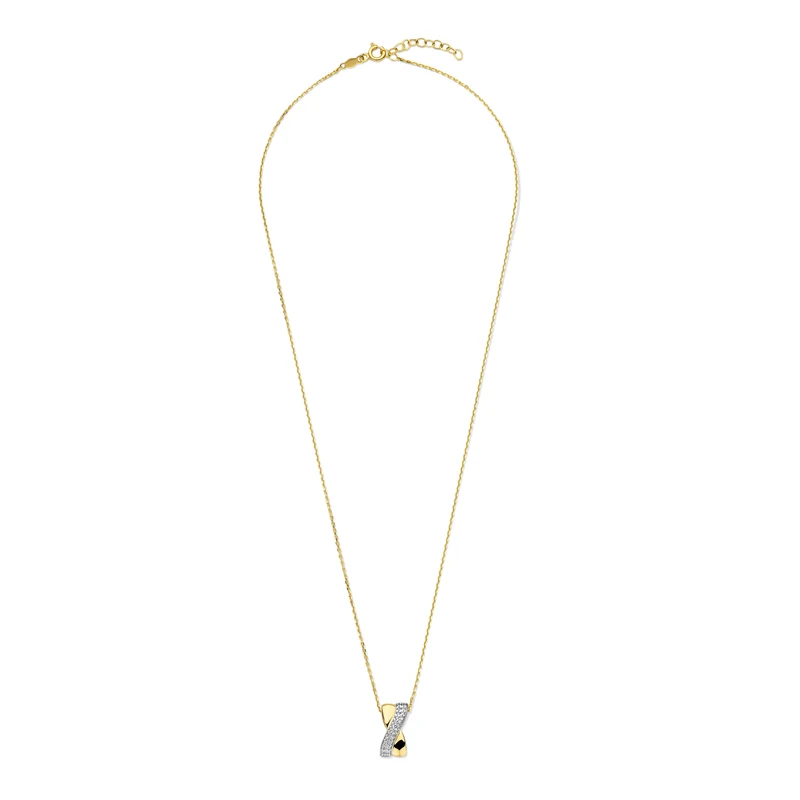 Beloro Jewels Monte Napoleone Stella 9 Karaat Ketting BO340030