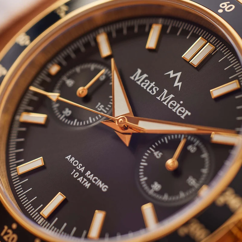 Mats Meier Arosa Racing Chronograaf Heren Horloge MM50007
