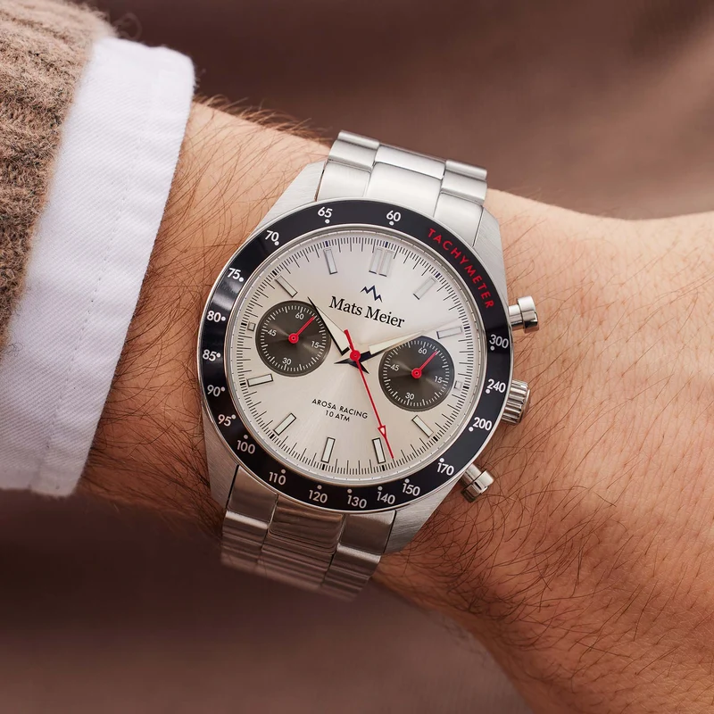 Mats Meier Arosa Racing Chronograaf Heren Horloge MM50011