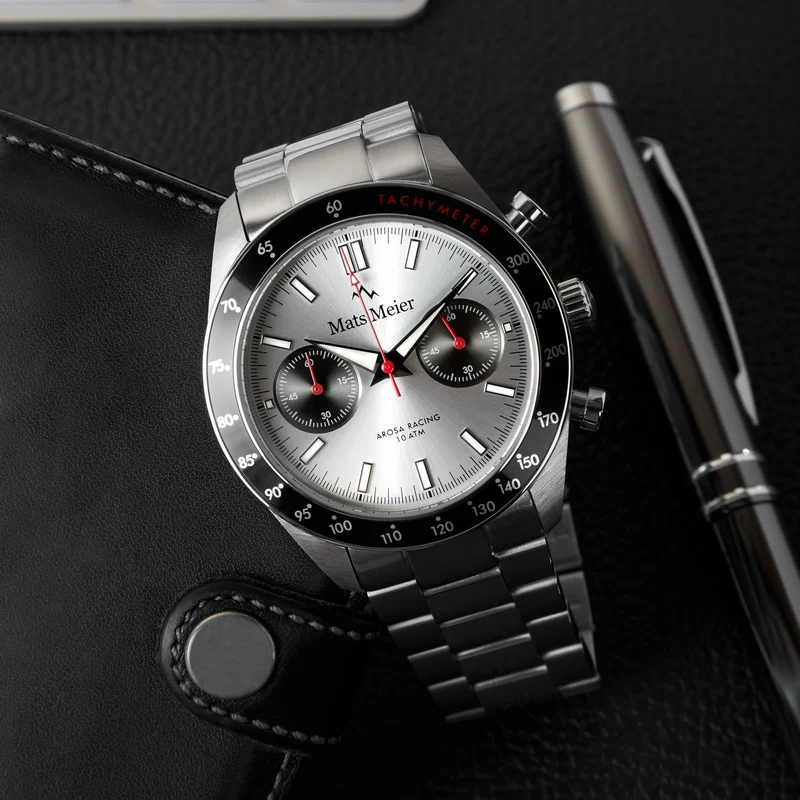 Mats Meier Arosa Racing Chronograaf Heren Horloge MM50011