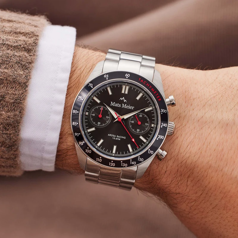Mats Meier Arosa Racing Chronograaf Heren Horloge MM50010