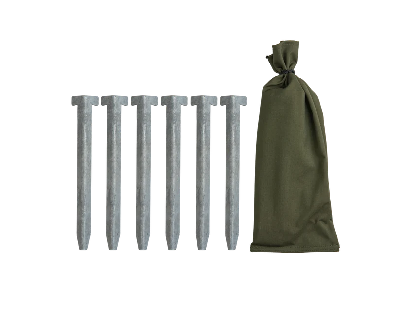 Tent stake set