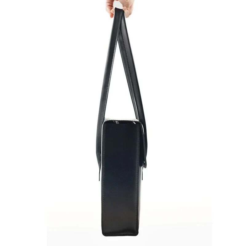 Bolso para portátil de cuero vegano VINTAGE
