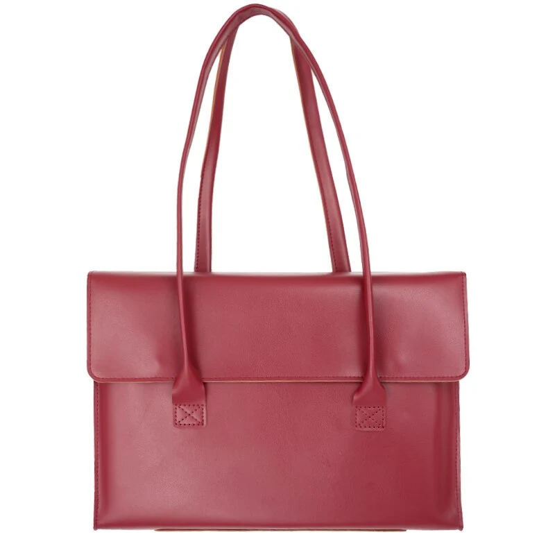 Bolso para portátil de cuero vegano VINTAGE