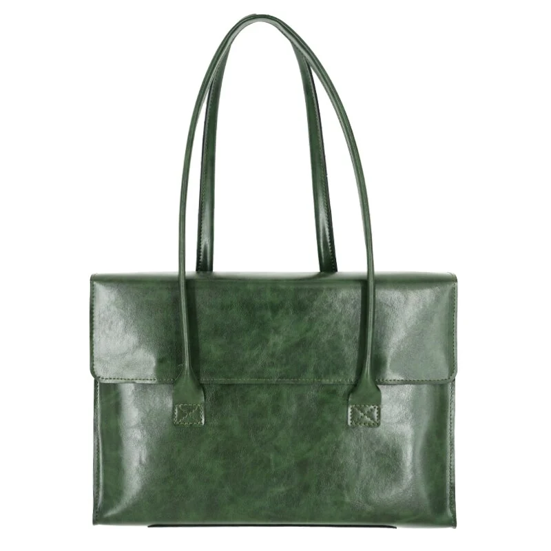 Bolso para portátil de cuero vegano VINTAGE
