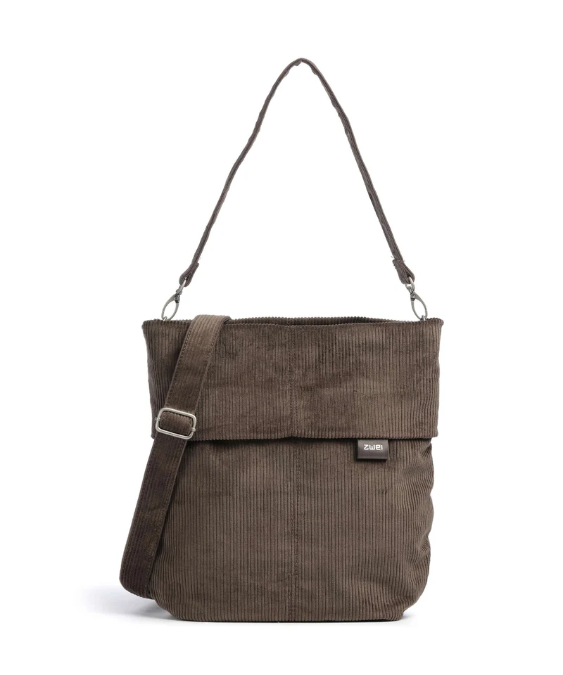 Zwei Mademoiselle.M M12 Bolso de hobo cord/wood