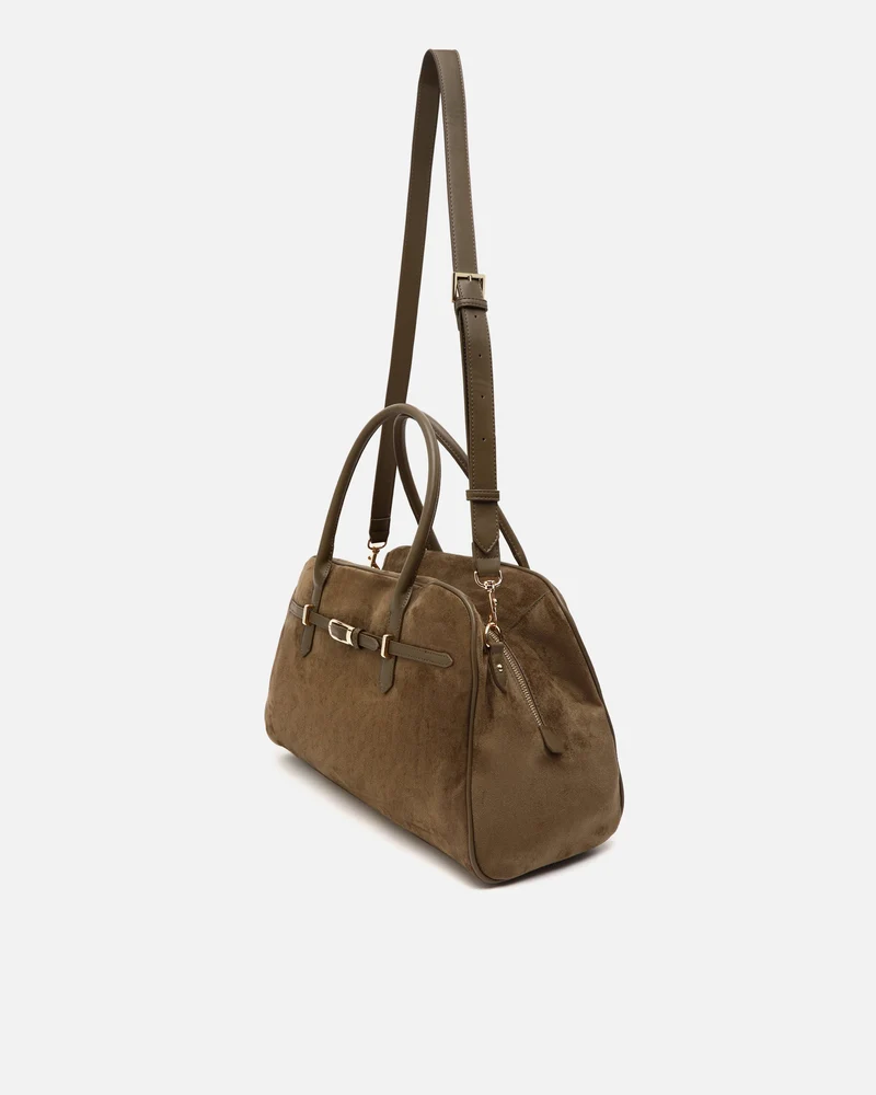 Musi-1-bolso de mano efecto ante con bandolera extraíble
