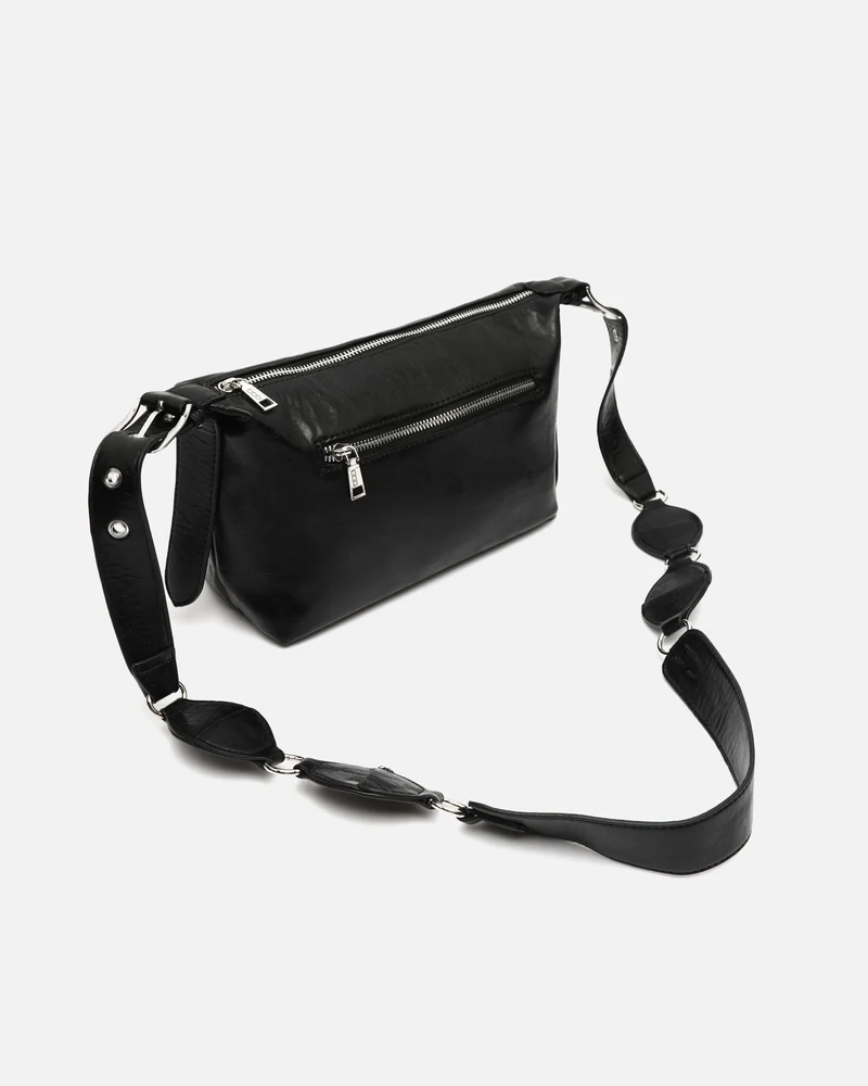 Gosti bolso bandolera pequeño con detalles metálicos