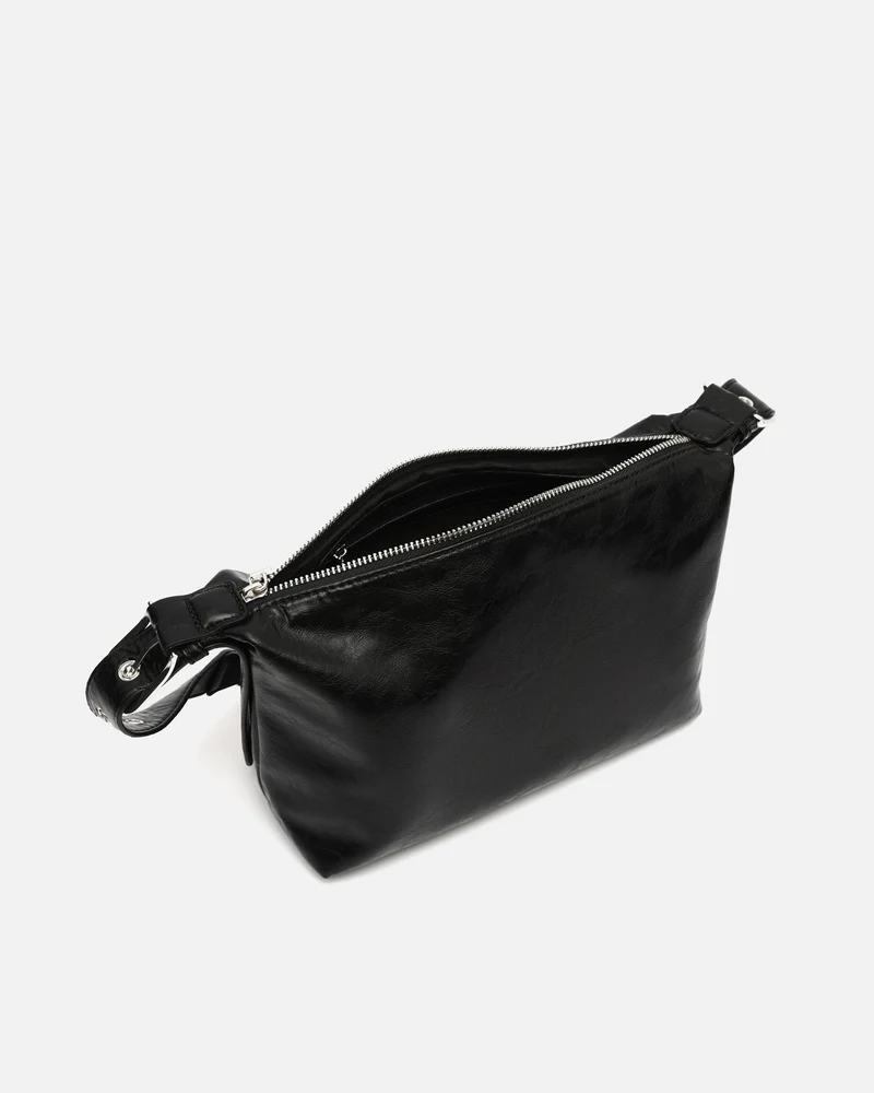 Gosti bolso bandolera pequeño con detalles metálicos