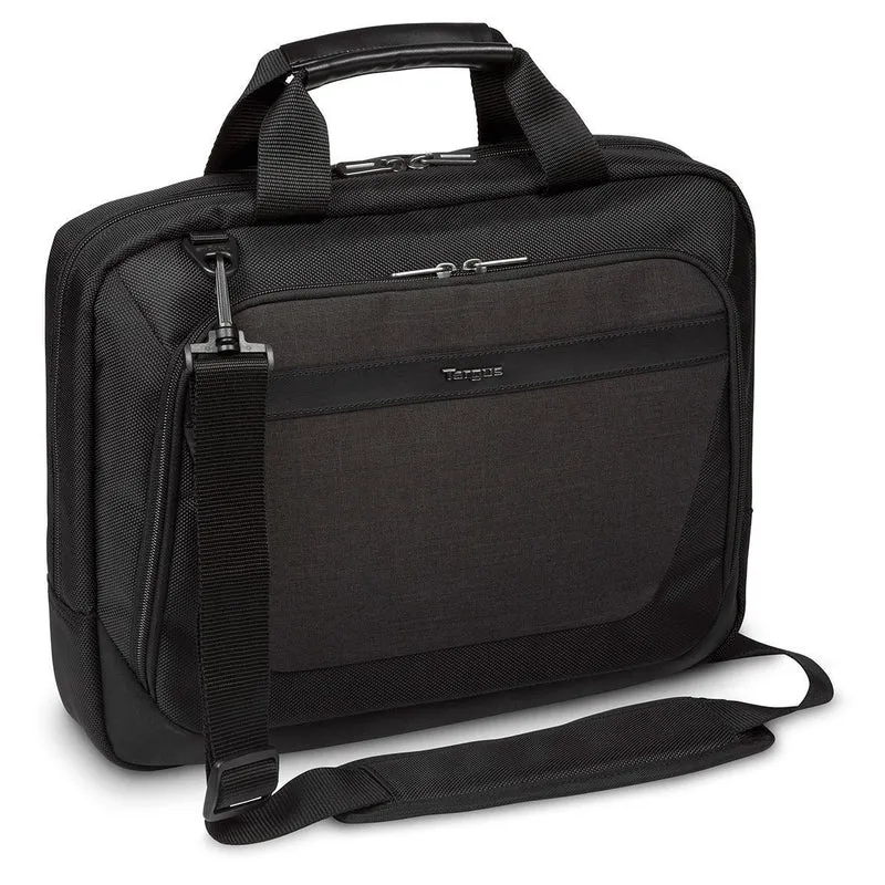 CitySmart 14" Slimline Topload Laptop Case - Negro/Gris
