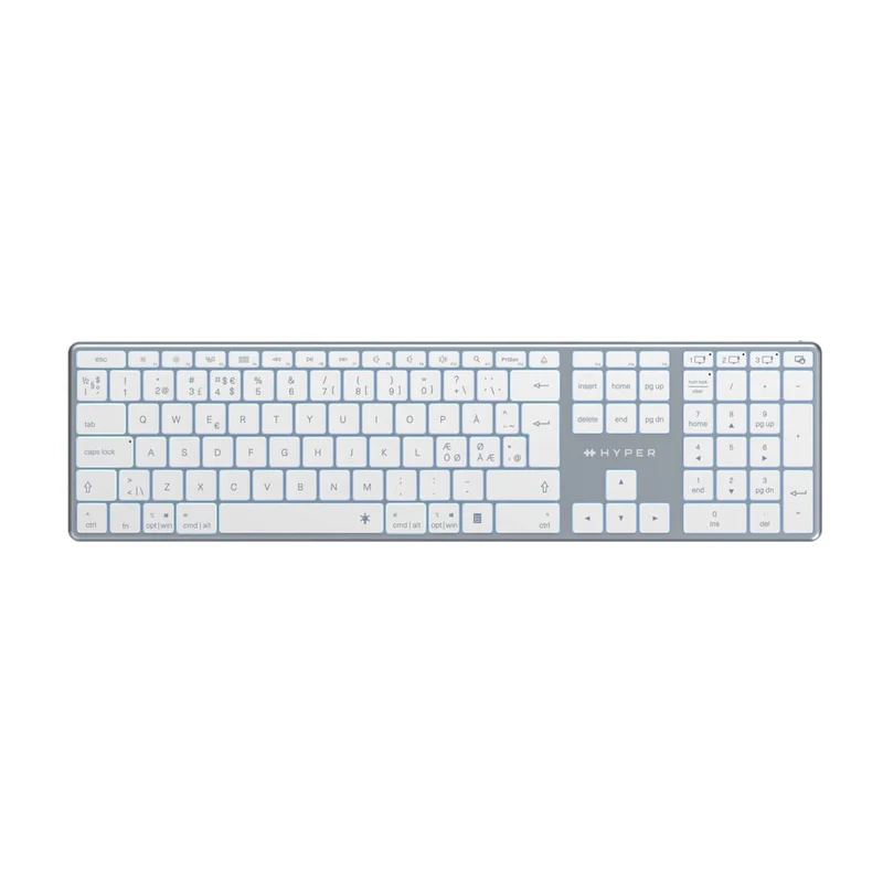 Teclado inalámbrico HyperSpace™ Bluetooth® (nórdico)
