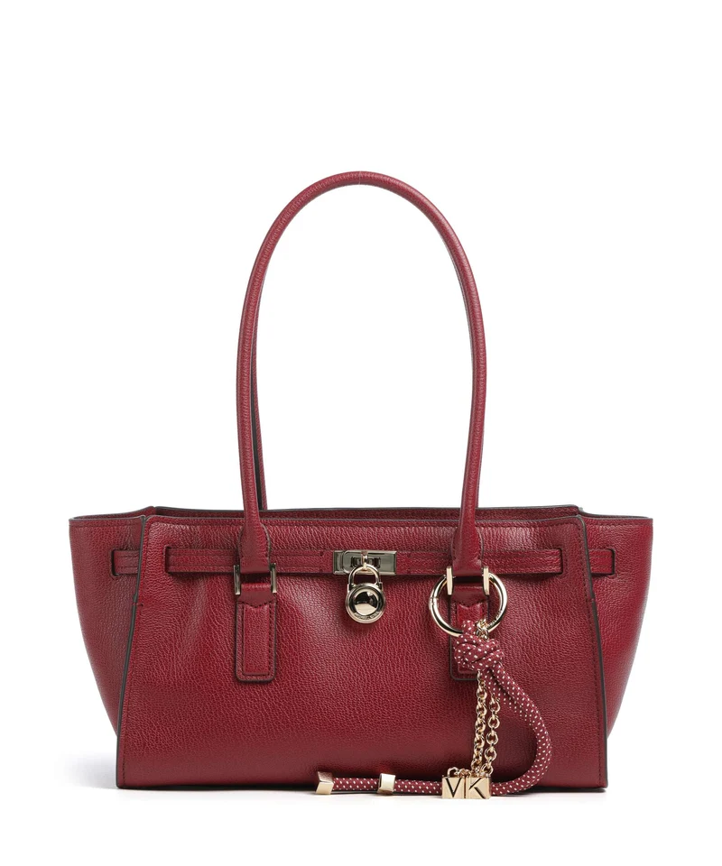 Michael Kors Hamilton Moderne Small Bolso de hombro deep red