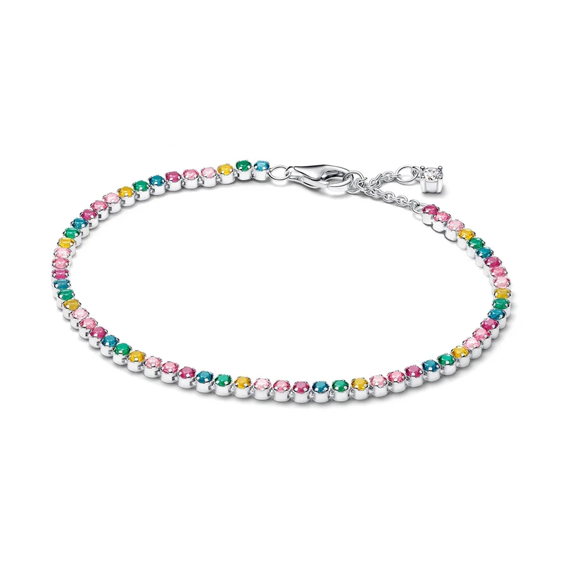 Pandora Timeless Regenboog Tennis Armband 593927C03