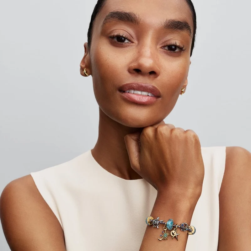 Pandora Moments Verguld Krab Hangende Bedel 764684C01