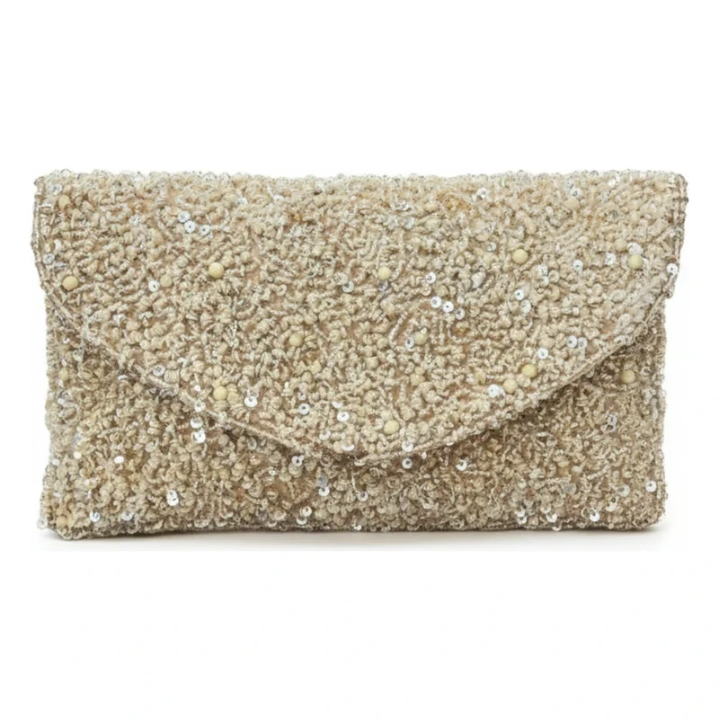 Bolso Sobre Joya Florencia Dorado oscuro