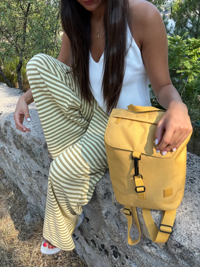 Kaut Mini Backpack Mustard
