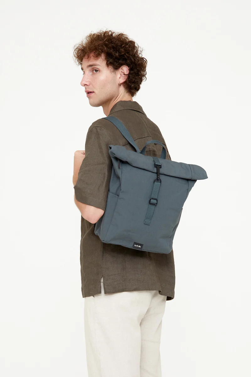 Roll Mini Backpack Leaf