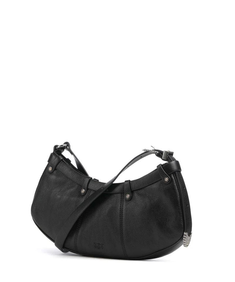 Pinko Pocket Mini Bolso de hombro nero limousine/mix gold
