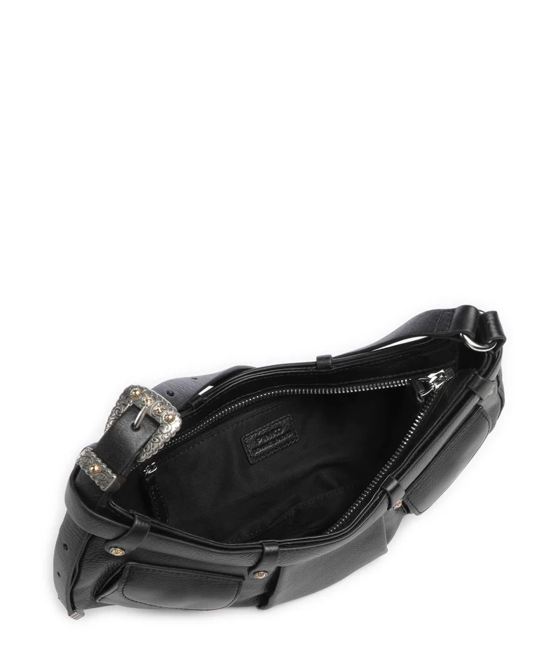 Pinko Pocket Mini Bolso de hombro nero limousine/mix gold