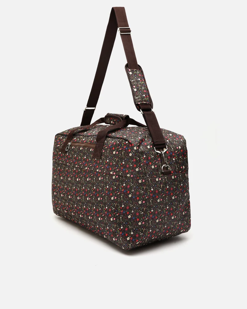 Florma bolsa fin de semana con estampado y asa bandolera extraíble