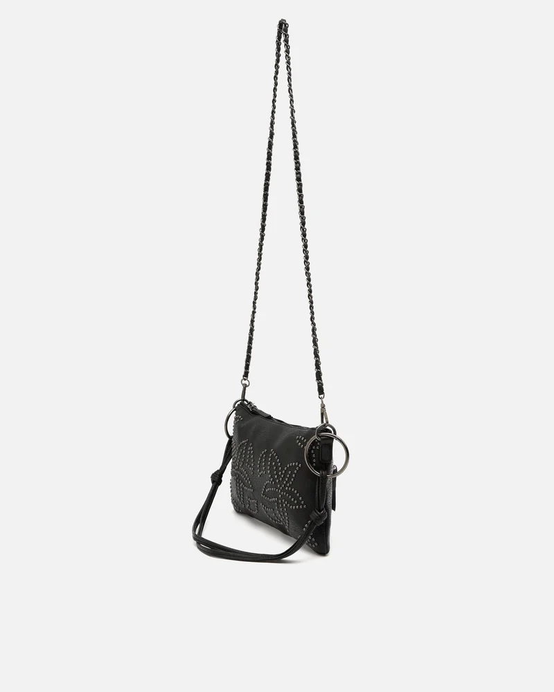 Tachitu bolso de hombro e bandolera pequeño con detalles metálicos