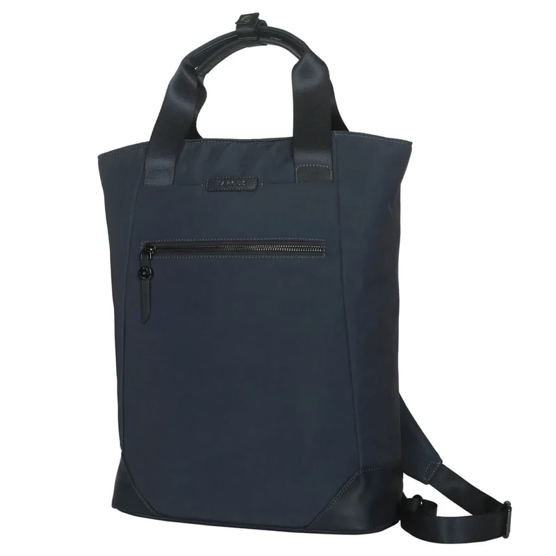 Bolso tote/mochila convertible Avila de 38-41 cm - Negro azabache