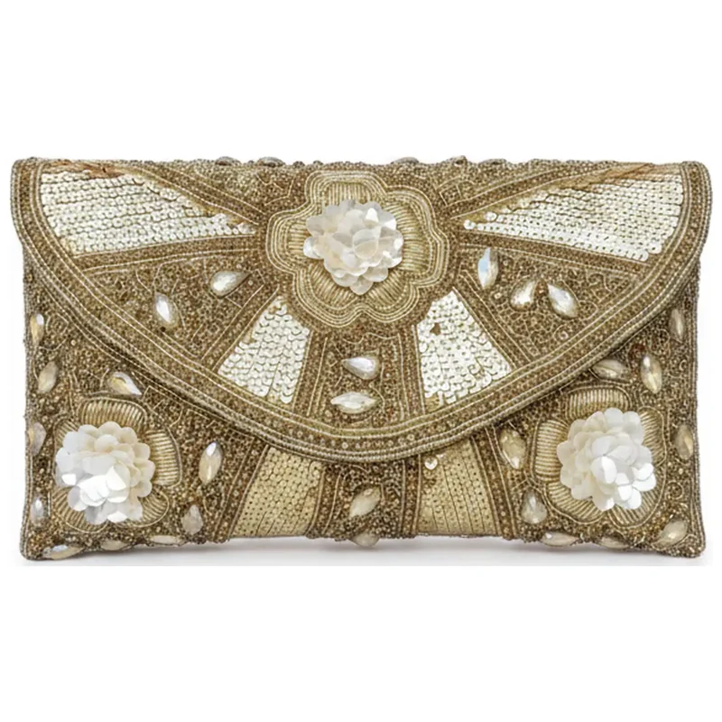 Bolso Sobre Argenta Dorado