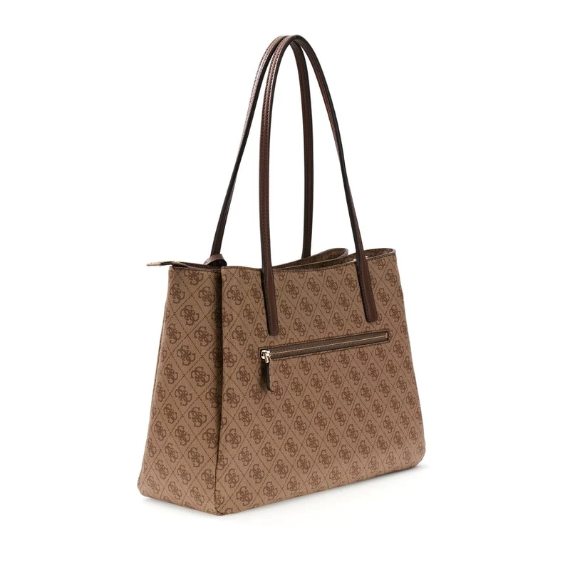 Guess Noelle Latte Logo Brown Shopper HWBG96-72260-LGW
