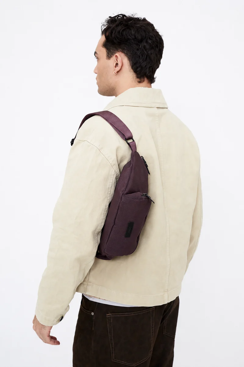 Atlas Crossbody Wine Vandra