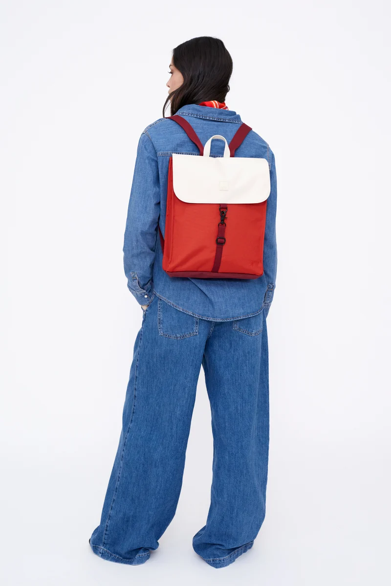 Handy Mini Backpack Cherry Block