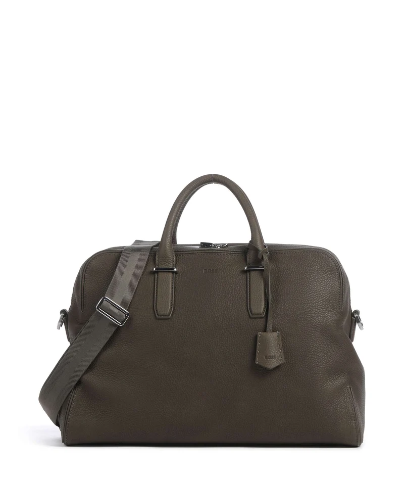 BOSS Madison Bolsa de fin de semana open green