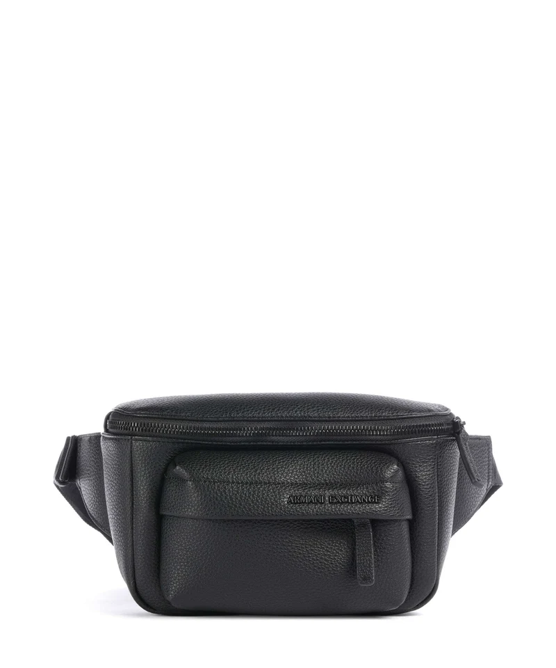 Armani Exchange Max Riñonera black