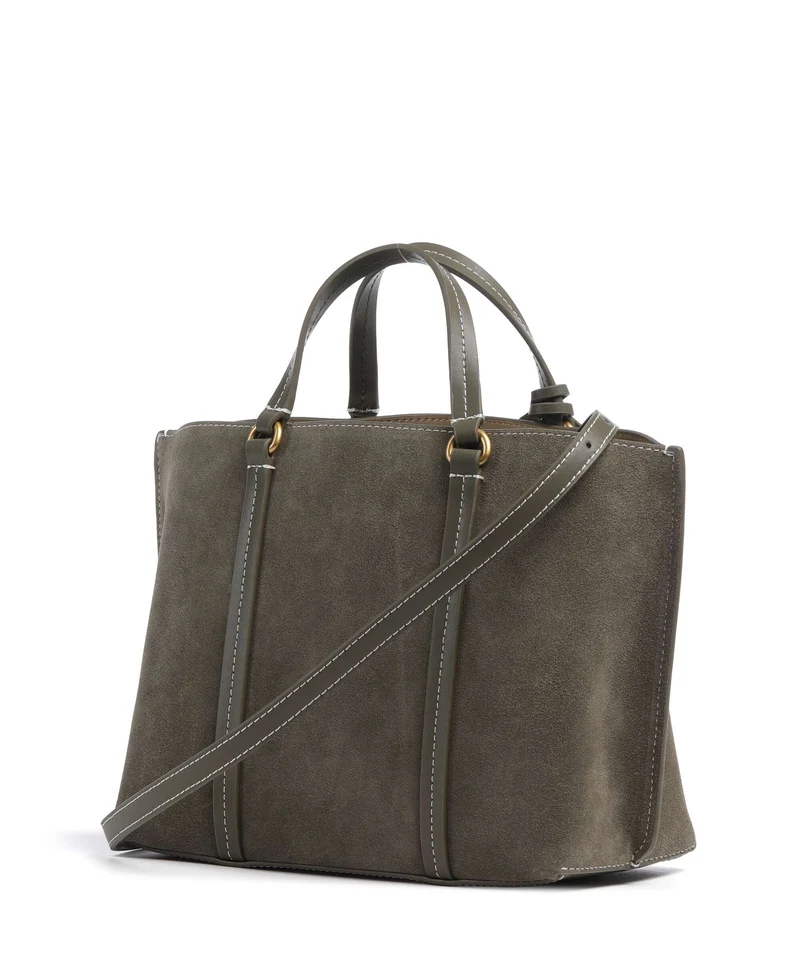 Pinko Carrie Classic Bolso de mano verde/oliva scuro/antique gold