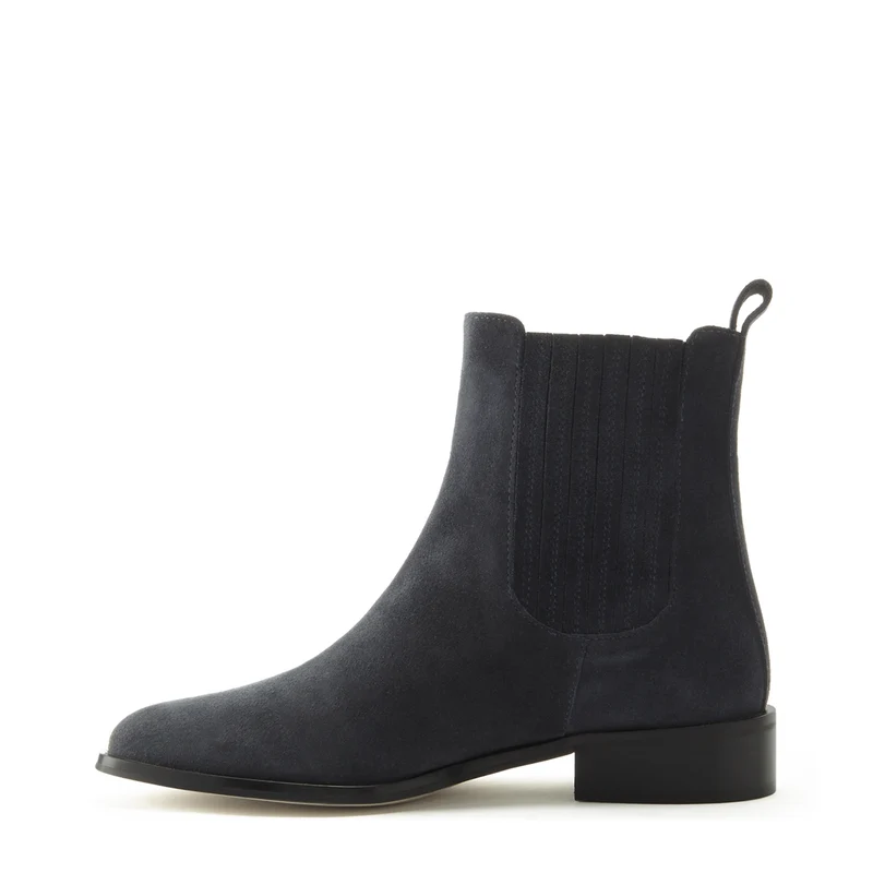 Isabel Bernard Vendôme Chey blauwe Suède chelsea boots IB53000-10-36