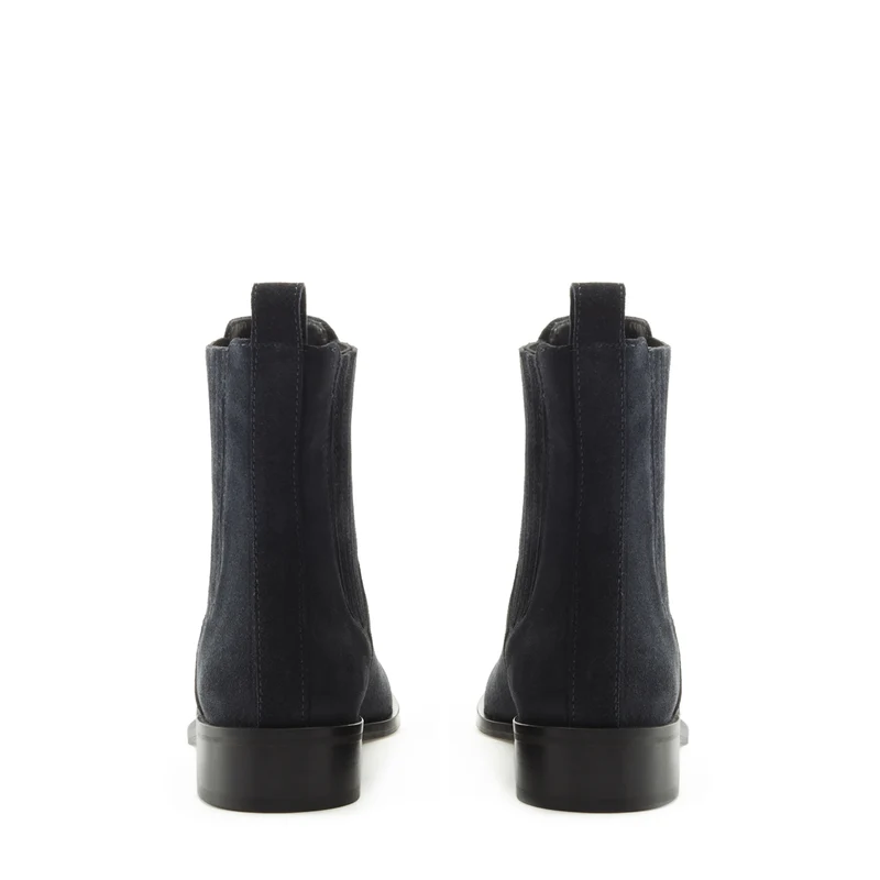 Isabel Bernard Vendôme Chey blauwe Suède chelsea boots IB53000-10-36