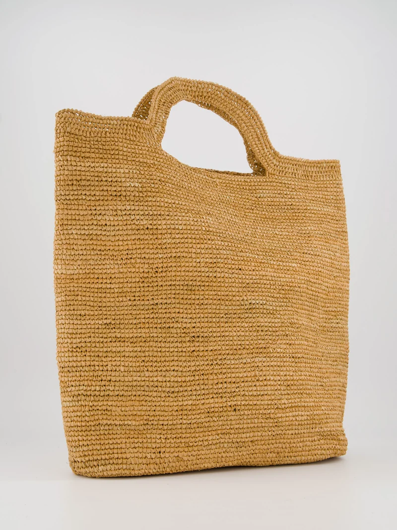 Bolso shopper de rafia Ulanka Dashe