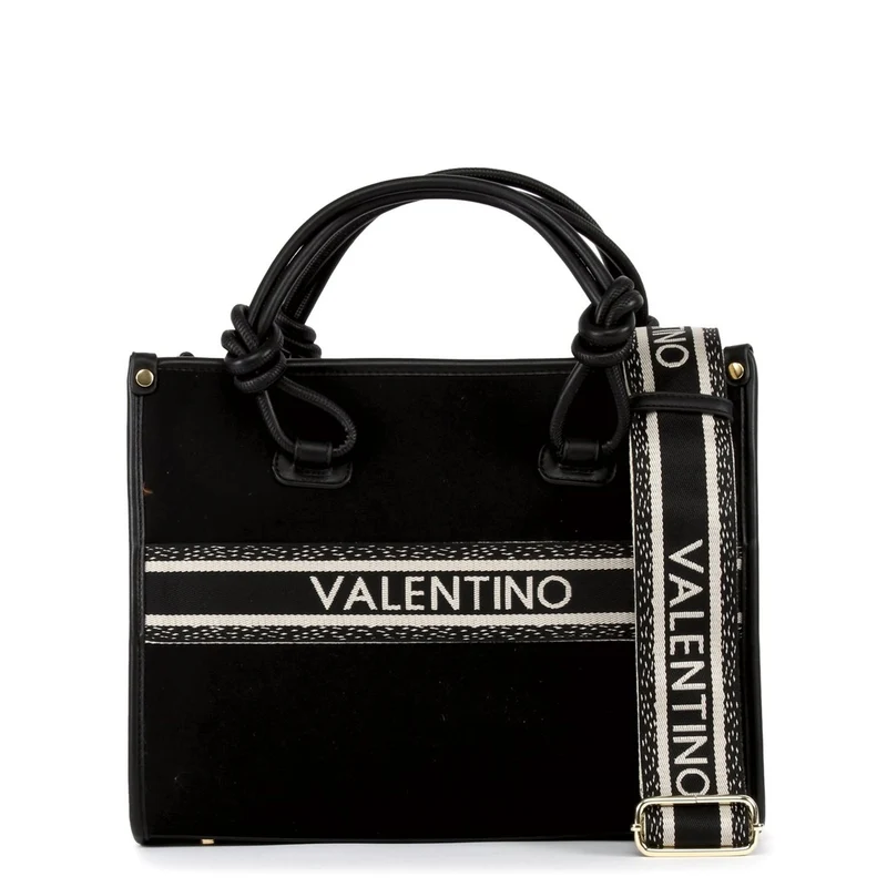 Valentino Bags Winter Aella Zwarte Shopper VBSABG04001