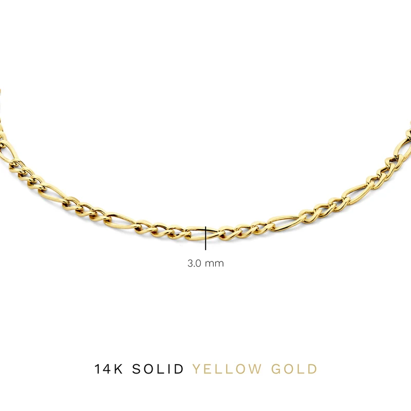 Isabel Bernard Rivoli Nina 14 Karaat Gouden Armband IB320076