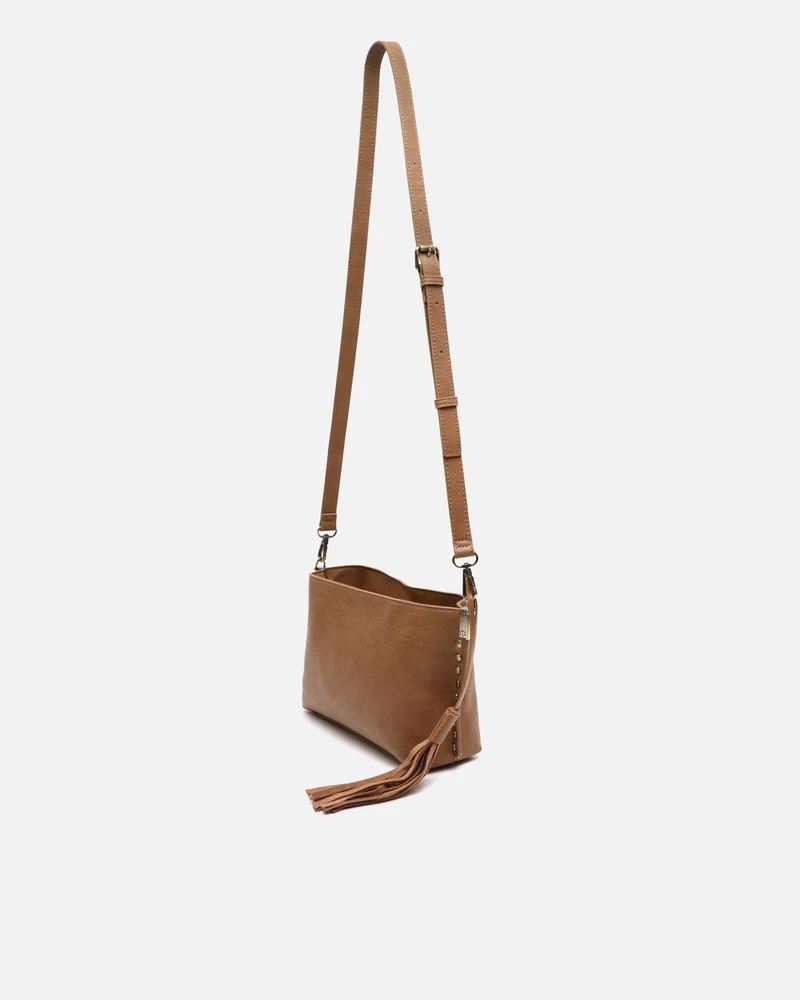 Nibati bolso bandolera pequeño con detalles metálicos
