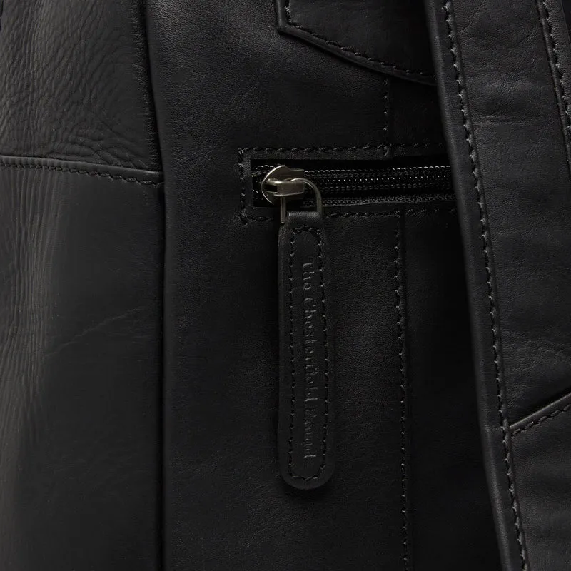 The Chesterfield Brand Bellary Zwarte Leren Rugzak C58.018200