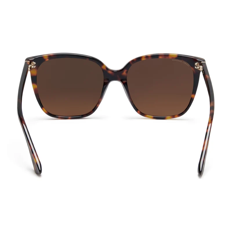 Isabel Bernard La Villette Raison Bruine Tortoise Vierkante Zonnebril IB400007-14-14