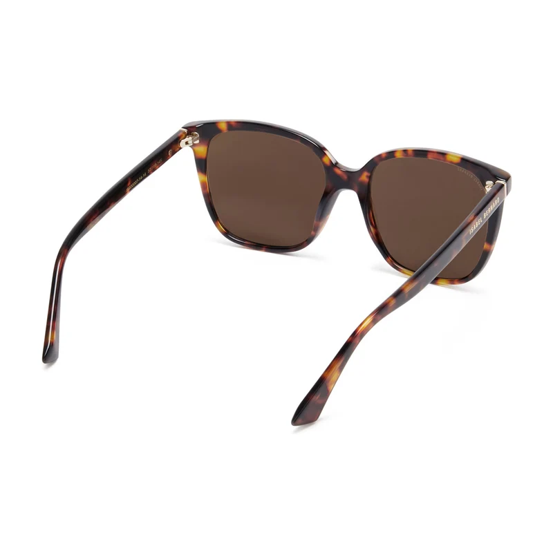 Isabel Bernard La Villette Raison Bruine Tortoise Vierkante Zonnebril IB400007-14-14