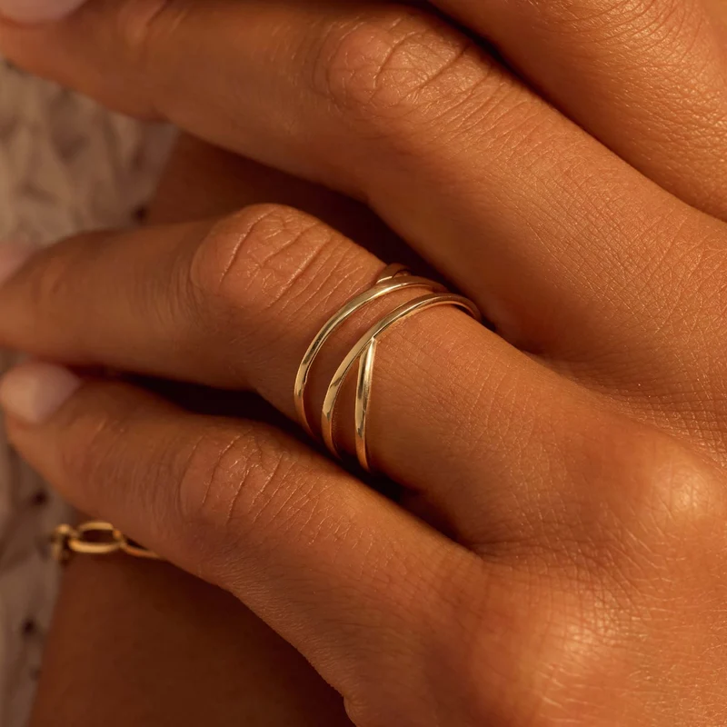 Beloro Jewels Della Spiga Pia 9 Karaat Gouden Ring BO330028-48