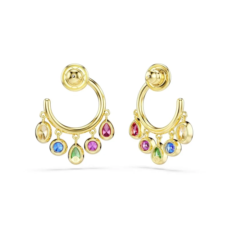 Swarovski Imber Organic Goudkleurige Multicolour Oorbellen 5753263